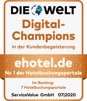 ehotel® comes top in the industry and scores a Digital Champions 2020 award