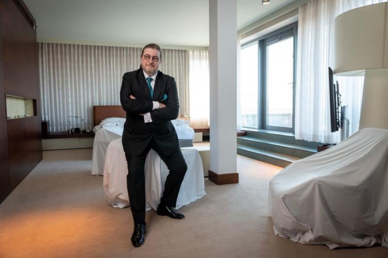 Dirk Iserlohe, CEO HONESTIS AG, im Dorint Hotel am Heumarkt Köln