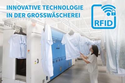 Innovative RFID-Technologie in der Großwäscherei Bad Freienwalde